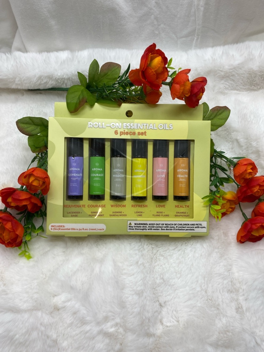 Roll-On Essential Oils Set